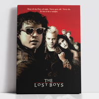 Decorsome x The Lost Boys Classic Poster Rectangular Canvas - 20x30 inch von Decorsome