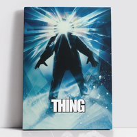 Decorsome x The Thing Classic Poster Rectangular Canvas - 20x30 inch von Decorsome