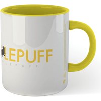 Harry Potter Hufflepuff Mug - Yellow von Decorsome