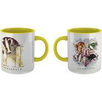 Harry Potter Hufflepuff Mug - Yellow von Decorsome