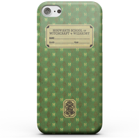 Harry Potter Slytherin Text Book Smartphone Hülle für iPhone und Android - Snap Hülle Matt von Decorsome
