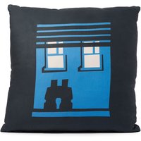 Hitchcock Rear Window Silhouette Square Cushion - 60x60cm - Soft Touch von Decorsome