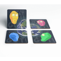 Rick and Morty Show Me What You Got Coaster Set von Decorsome