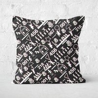 Squid Game Games Glitch Square Cushion - 60x60cm - Soft Touch von Decorsome