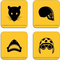 Suicide Squad Icons Coaster Set von Decorsome