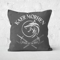 The Witcher Kaer Morhen Square Cushion - 60x60cm - Soft Touch von Decorsome