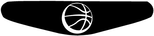 Decus-Shop Play Station PS4 Lightbar Sticker Aufkleber Basketball (schwarz) von Decus-Shop
