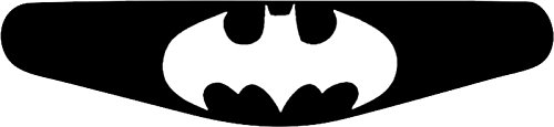 Decus-Shop Play Station PS4 Lightbar Sticker Aufkleber Batman Classic (schwarz) von Decus-Shop