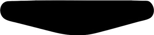 Decus-Shop Play Station PS4 Lightbar Sticker Aufkleber Blank (schwarz) von Decus-Shop