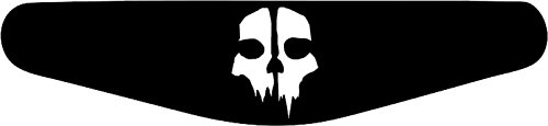 Decus-Shop Play Station PS4 Lightbar Sticker Aufkleber Call of Duty Ghost (schwarz) von Decus-Shop