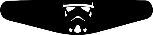 Decus-Shop Play Station PS4 Lightbar Sticker Aufkleber Stormtrooper Star Wars (schwarz) von Decus-Shop