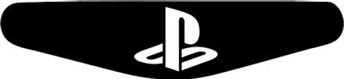 Play Station PS4 Lightbar Sticker Aufkleber Playstation (schwarz) von Decus-Shop