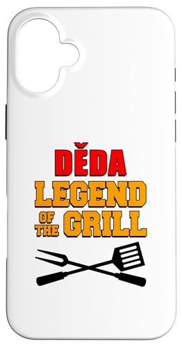 Deda Legend Of The Grill Lustiges Grillen Hülle für iPhone 16 Plus Deda Legend Of The Grill Lustiges Grillen Hülle für iPhone 16 Plus von Deda Grilling Design