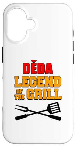 Deda Legend Of The Grill Lustiges Grillen Hülle für iPhone 16 Deda Legend Of The Grill Lustiges Grillen Hülle für iPhone 16 von Deda Grilling Design