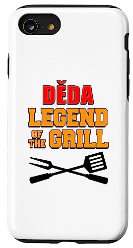Deda Legend Of The Grill Lustiges Grillen Hülle für iPhone SE (2020) / 7 / 8 von Deda Grilling Design