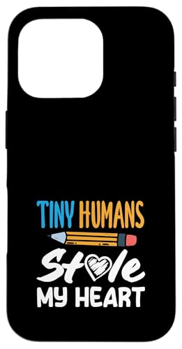 Der Grundschullehrer Tiny Humans hat mein Herz gestohlen Hülle für iPhone 16 Pro Der Grundschullehrer Tiny Humans hat mein Herz gestohlen Hülle für iPhone 16 Pro von Dedicated Educators Elementary Teaching Gifts