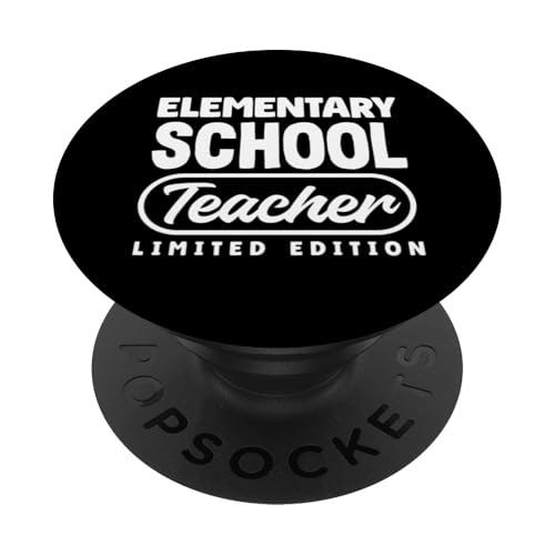 Elementary Teacher School Teacher Limitierte Auflage PopSockets Klebender PopGrip Elementary Teacher School Teacher Limitierte Auflage PopSockets Klebender PopGrip von Dedicated Educators Elementary Teaching Gifts