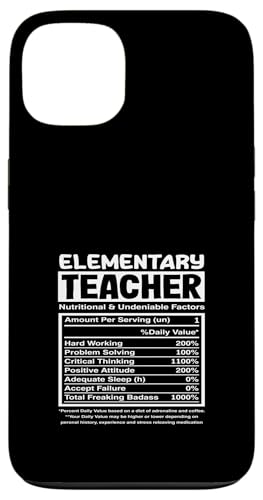 Grundschullehrer, fleißig, kritisches Denken, Badass Hülle für iPhone 13 von Dedicated Educators Elementary Teaching Gifts