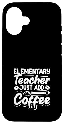 Grundschullehrer Fügen Sie einfach Kaffee-Spaß-Stimmung hinzu Hülle für iPhone 16 Grundschullehrer Fügen Sie einfach Kaffee-Spaß-Stimmung hinzu Hülle für iPhone 16 von Dedicated Educators Elementary Teaching Gifts