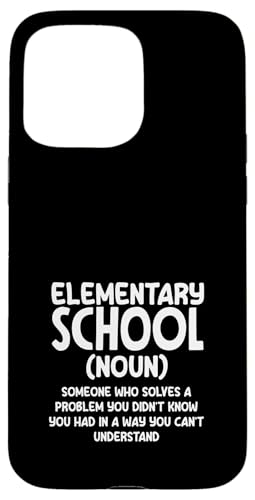 Grundschullehrer Schule Substantiv Problemlöser Spaß Hülle für iPhone 15 Pro Max Grundschullehrer Schule Substantiv Problemlöser Spaß Hülle für iPhone 15 Pro Max von Dedicated Educators Elementary Teaching Gifts