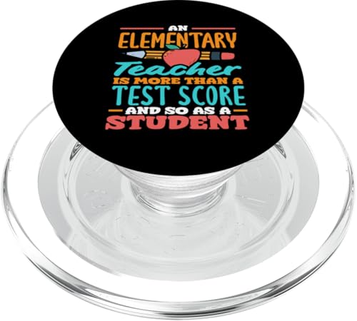 Grundschullehrer — mehr als ein Schüler mit Testergebnissen PopSockets PopGrip für MagSafe Grundschullehrer — mehr als ein Schüler mit Testergebnissen PopSockets PopGrip für MagSafe von Dedicated Educators Elementary Teaching Gifts