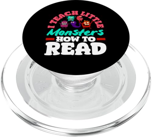 Grundschullehrerin Ich bringe kleinen Monstern das Lesen bei PopSockets PopGrip für MagSafe Grundschullehrerin Ich bringe kleinen Monstern das Lesen bei PopSockets PopGrip für MagSafe von Dedicated Educators Elementary Teaching Gifts