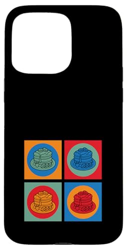 Bunte Pfannkuchen Pop Art Frühstücksspaß Hülle für iPhone 15 Pro Max Bunte Pfannkuchen Pop Art Frühstücksspaß Hülle für iPhone 15 Pro Max von Dedicated Fans of Pancakes and Sweet Mornings Gift