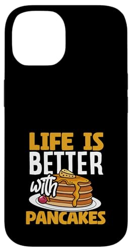 Das Leben ist besser mit Pfannkuchen Breakfast Love Hülle für iPhone 14 Das Leben ist besser mit Pfannkuchen Breakfast Love Hülle für iPhone 14 von Dedicated Fans of Pancakes and Sweet Mornings Gift