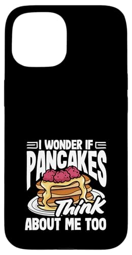 Ich frage mich, ob Pfannkuchen auch an mich denken Hülle für iPhone 15 Ich frage mich, ob Pfannkuchen auch an mich denken Hülle für iPhone 15 von Dedicated Fans of Pancakes and Sweet Mornings Gift