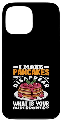 Ich lasse Pfannkuchen verschwinden Superpower Fun Hülle für iPhone 13 Pro Max Ich lasse Pfannkuchen verschwinden Superpower Fun Hülle für iPhone 13 Pro Max von Dedicated Fans of Pancakes and Sweet Mornings Gift