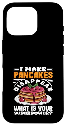Ich lasse Pfannkuchen verschwinden Superpower Fun Hülle für iPhone 16 Pro Ich lasse Pfannkuchen verschwinden Superpower Fun Hülle für iPhone 16 Pro von Dedicated Fans of Pancakes and Sweet Mornings Gift