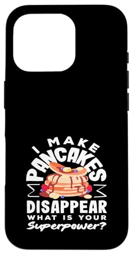 Ich lasse Pfannkuchen verschwinden Was ist deine Superkraft Hülle für iPhone 16 Pro Ich lasse Pfannkuchen verschwinden Was ist deine Superkraft Hülle für iPhone 16 Pro von Dedicated Fans of Pancakes and Sweet Mornings Gift