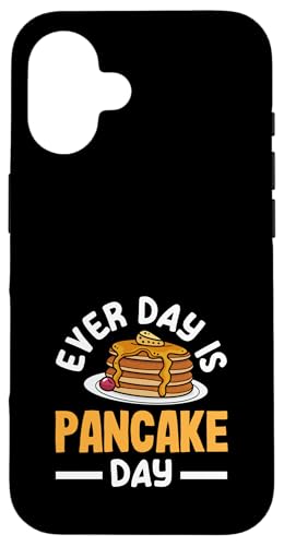 Jeder Tag ist Pfannkuchentag Jeder Tag Pfannkuchen Hülle für iPhone 16 Jeder Tag ist Pfannkuchentag Jeder Tag Pfannkuchen Hülle für iPhone 16 von Dedicated Fans of Pancakes and Sweet Mornings Gift
