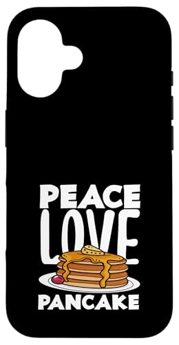 Peace Love Pancakes Stack Frühstücksstimmung Hülle für iPhone 16 Peace Love Pancakes Stack Frühstücksstimmung Hülle für iPhone 16 von Dedicated Fans of Pancakes and Sweet Mornings Gift