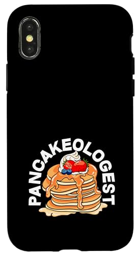 Pfannkuchen Pfannkuchen Pancakeologe Fun Frühstück Liebhaber Hülle für iPhone X/XS Pfannkuchen Pfannkuchen Pancakeologe Fun Frühstück Liebhaber Hülle für iPhone X/XS von Dedicated Fans of Pancakes and Sweet Mornings Gift