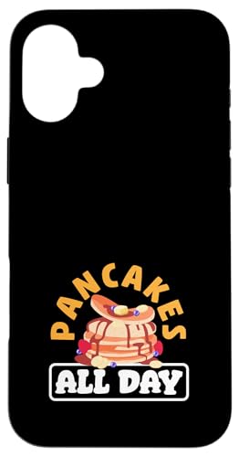 Pfannkuchen den ganzen Tag Frühstück Liebhaber Delight Hülle für iPhone 16 Plus Pfannkuchen den ganzen Tag Frühstück Liebhaber Delight Hülle für iPhone 16 Plus von Dedicated Fans of Pancakes and Sweet Mornings Gift