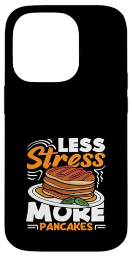 Weniger Stress Mehr Pfannkuchen Happiness Stack Hülle für iPhone 14 Pro Weniger Stress Mehr Pfannkuchen Happiness Stack Hülle für iPhone 14 Pro von Dedicated Fans of Pancakes and Sweet Mornings Gift