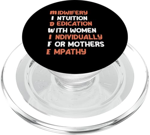 Hebamme Hebammen Intuition Bildung mit Frauen PopSockets PopGrip für MagSafe von Dedicated Midwives and Maternal Health Gifts