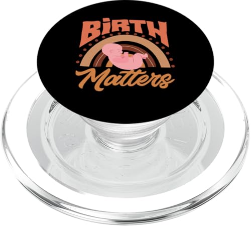 Hebammen Birth Matters Empowering Care PopSockets PopGrip für MagSafe von Dedicated Midwives and Maternal Health Gifts