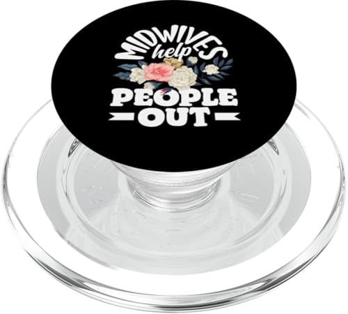 Hebammen helfen Menschen bei der Pflege von Hebammen PopSockets PopGrip für MagSafe von Dedicated Midwives and Maternal Health Gifts