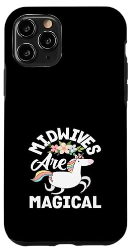 Hebammen sind magische Hebammen Einhorn Blumen Hülle für iPhone 11 Pro von Dedicated Midwives and Maternal Health Gifts