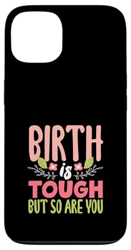 Hebammengeburt ist hart, aber so sind Sie Hülle für iPhone 13 von Dedicated Midwives and Maternal Health Gifts