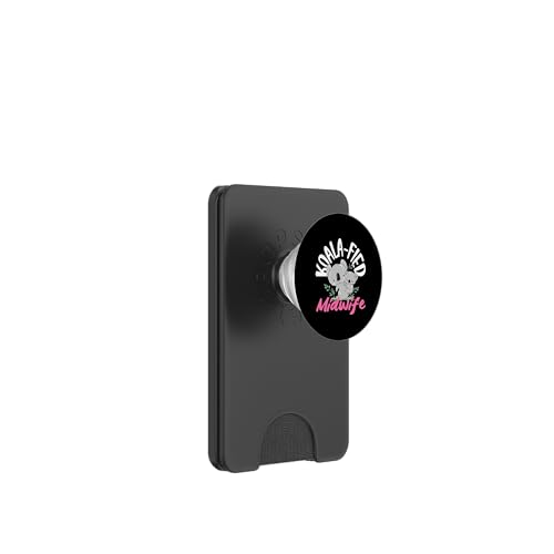 Koala-Fied Hebamme Cute Koala Graphic PopSockets PopWallet für MagSafe von Dedicated Midwives and Maternal Health Gifts