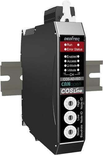 Deditec COS-AD2-16_ISO COS-AD2-16_ISO Multifunktionsmodul CANopen Anzahl Eingänge: 2 x Anzahl Ausg� von Deditec