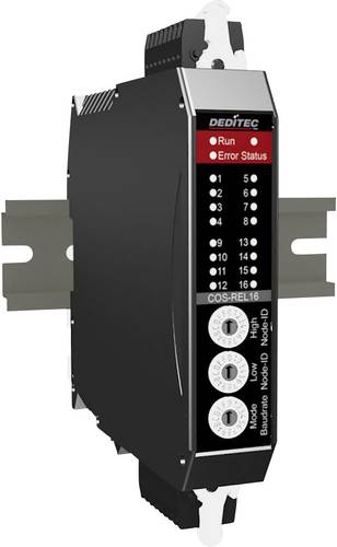 Deditec COS-REL16_3A COS-REL16_3A Ausgangsmodul Anzahl digitale Ausgänge: 16 Anzahl digitale Eingä von Deditec