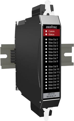 Deditec NET-DEV-MOS16_P NET-DEV-MOS16_P Ausgangsmodul Anzahl digitale Ausgänge: 16 Anzahl digitale von Deditec