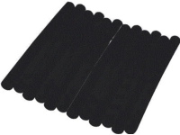 Dedra Universal Kleber Glitter 8 x 100mm schwarz 12 Stück (DED7572) von Dedra