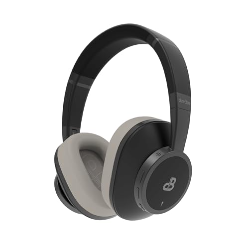 DeeBee dB-Pulse-BLG Over-Ear Kopfhörer, Kabellos, Schwarz mit Beigen Ohrpolstern, 305g DeeBee dB-Pulse-BLG Over-Ear Kopfhörer, Kabellos, Schwarz mit Beigen Ohrpolstern, 305g von DeeBee