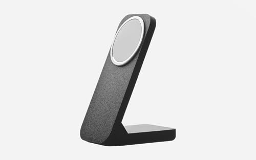Strapiez Stand - Ladestation für iPhone Bundle, Faltbare iPhone-Ladestation Kompatibel mit Apple-Geräten, 15 W tragbarer Reisekcharger mit Schnellladefunktion (Schwarz) von Deedlite