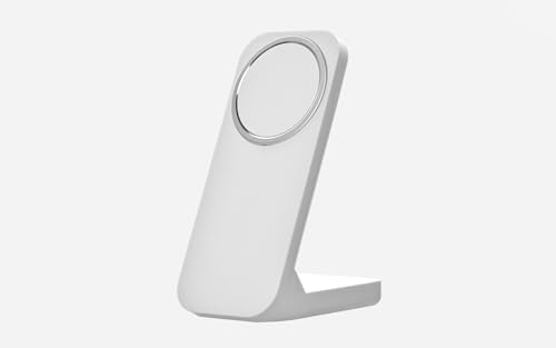 Strapiez Stand - Ladestation für iPhone Bundle, Faltbare iPhone-Ladestation Kompatibel mit Apple-Geräten, 15 W tragbarer Reisekcharger mit Schnellladefunktion (Weiß) von Deedlite